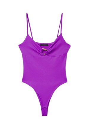 Calliope, TOP TINTA UNITA - Débardeur - viola