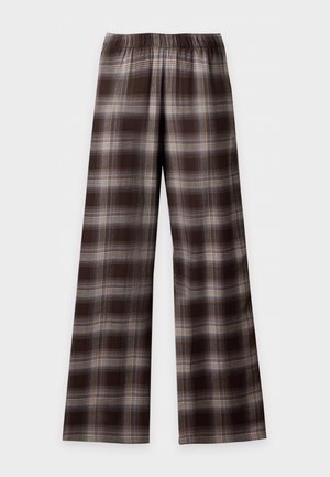 Hollister Co., LOW RISE STRAIGHT LEG PANT - Nachtwäsche Hose - brown/beige