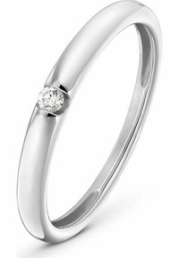 CHRIST Ring - weißgoldfarben