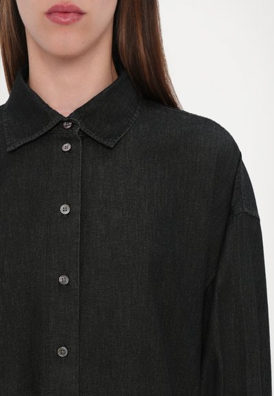 CLOSED CAPE SHIRT - Blusa com botões - mid grey