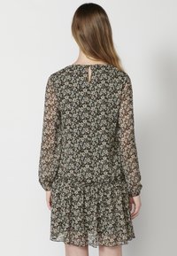 Koroshi LONG SLEEVE - Rochie de zi - black