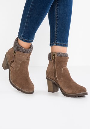 Boots à talons - taupe