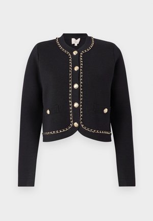 STRUCTURED BENOITE CARDIGAN - Cardigan - navy