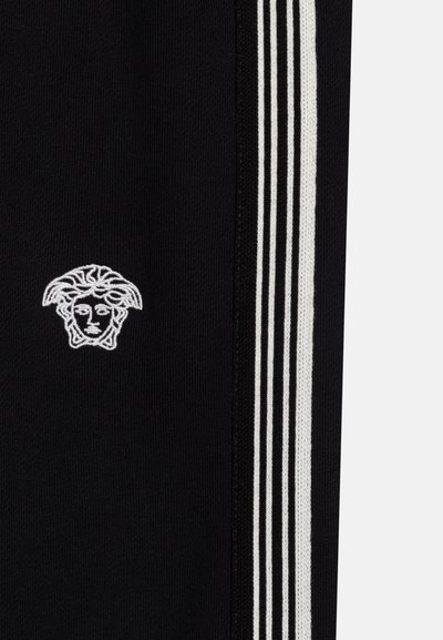 Versace CONTRASTO MEDUSA UNISEX - Pantalones deportivos - nero/bianco
