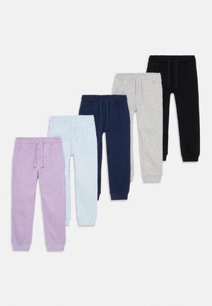 UNISEX 5 PACK  - Teplákové kalhoty - blue grey/lilac/grey