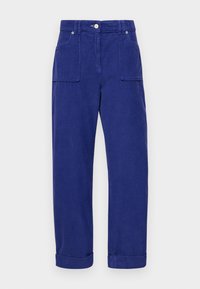 WOMENS TROUSERS - Auduma bikses - blue