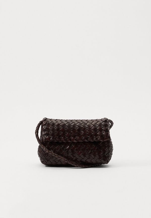 MINI CROSSBODY - Cross body bag - chocolate