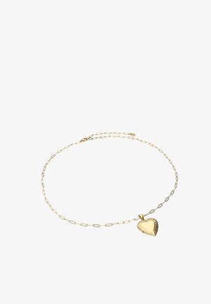 My Jewellery VINTAGE LINK WITH HEART MEDALLION - Collar - gold coloured