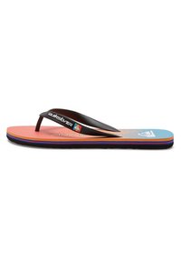 Quiksilver - MOLOKAI ART - Teenslippers - black orange Miniatuurafbeelding 1