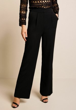 HOURGLASS REGULAR FIT - Pantaloni - black