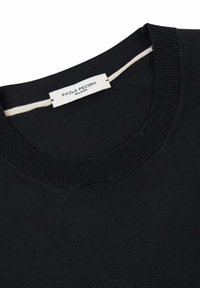Paolo Pecora GIROCOLLO IN FILO FINEZZA - Maglione - nero