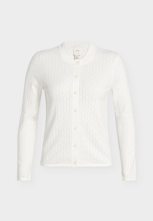 Calvin Klein, POINTELLE CARDIGAN - Gilet - tofu