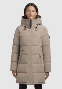 khujo FALTD - Wintermantel - graubeige