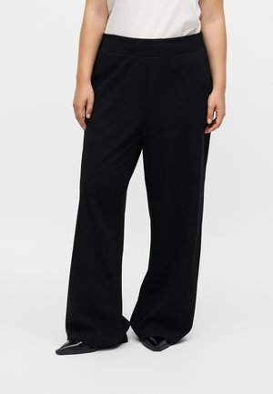 Vero Moda Curve, VMCLIVA WIDE PANT CUR - Панталони - black