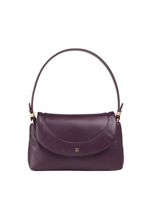 CON BANDOLERA DESMONTABLE Y SOLAPA - Handbag - deep purple