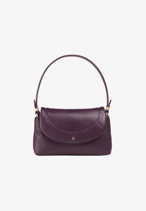 DUDU CON BANDOLERA DESMONTABLE Y SOLAPA - Handbag - deep purple