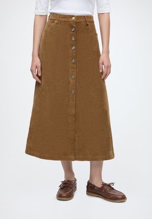 Lollys Laundry, UNALL MAXI SKIRT - Дълга пола - hazel