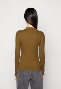 JDY JDYFRANSISKA LIFE NOOS - Top dugih rukava - dark olive