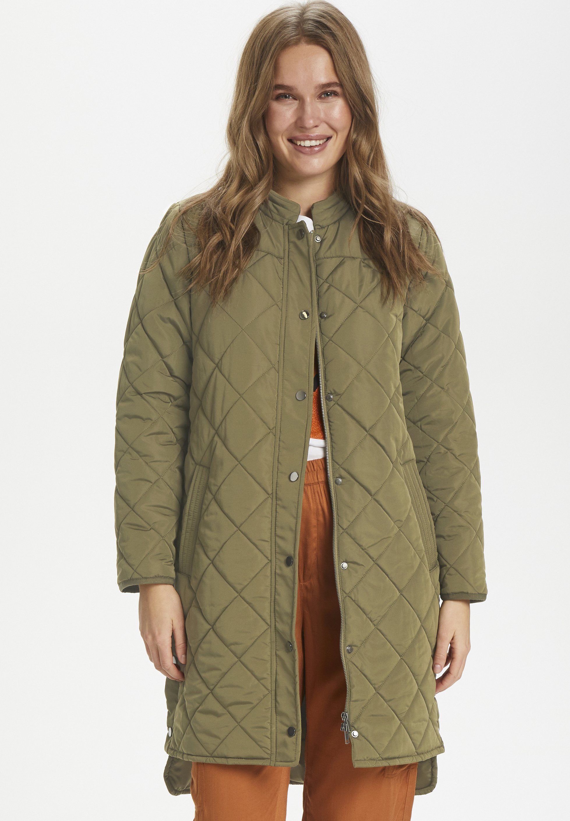 Saint Tropez Veste D Hiver Army Green Vert Fonce Zalando Be zalando
