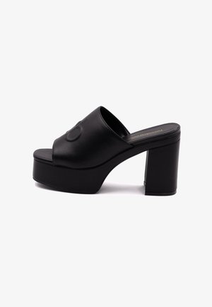 Roccobarocco Ciabattine con tacco - black