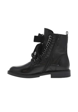 Bottines à lacets - noires