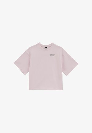 WE Fashion, T-shirt imprimé - light pink