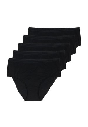 LOT DE 5 MENSTRUELLES  - Culottes menstruelles - noir