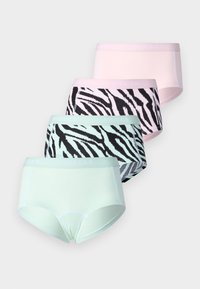 Pieces dam hipsters PCLOGO LADY 4-PACK - Bright White main image 1
