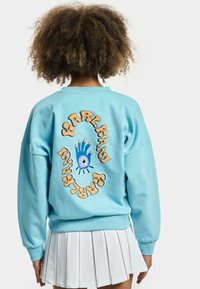 Karl Kani - SIGNATURE CREW - Sweatshirt - light blue Thumbnail-Bild 1