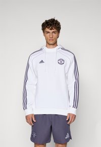 adidas Performance MANCHESTER UNITED URBAN PURIST HOODIE - Article de supporter d'équipe de club - white