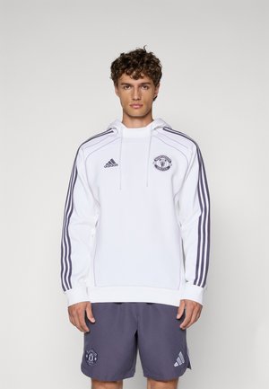 adidas Performance MANCHESTER UNITED URBAN PURIST HOODIE - Fanartikel - white