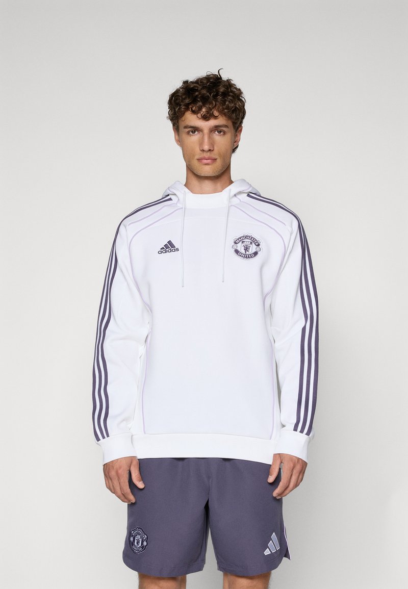 adidas Performance MANCHESTER UNITED URBAN PURIST HOODIE - Article de supporter d'équipe de club - white