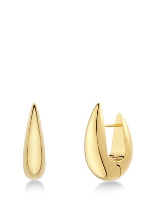 CREST HOOPS LARGE - Earrings - gold-coloured