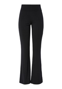 PCMALIVA FLARED PANTS - Bukse - black