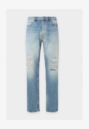 Emporio Armani, POCKETS PANT - Relaxed fit jeans - light blue denim