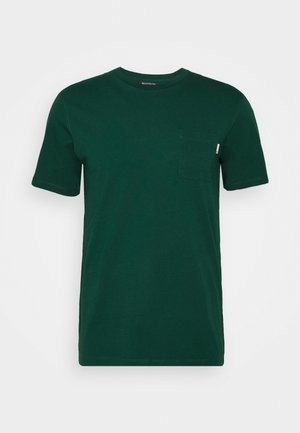 DYED POCKET TEE - Basic T-shirt - green dream