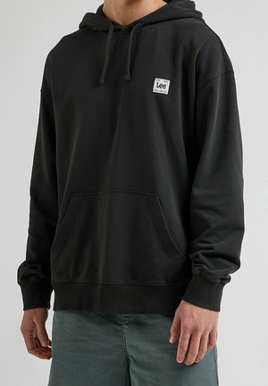Lee Felpa con cappuccio - mottled black
