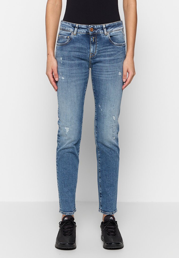Replay Slim fit jeans blauw