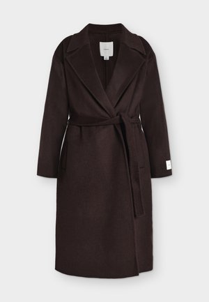 Calvin Klein, CLASSIC WRAP COAT - Manteau classique - dark brown