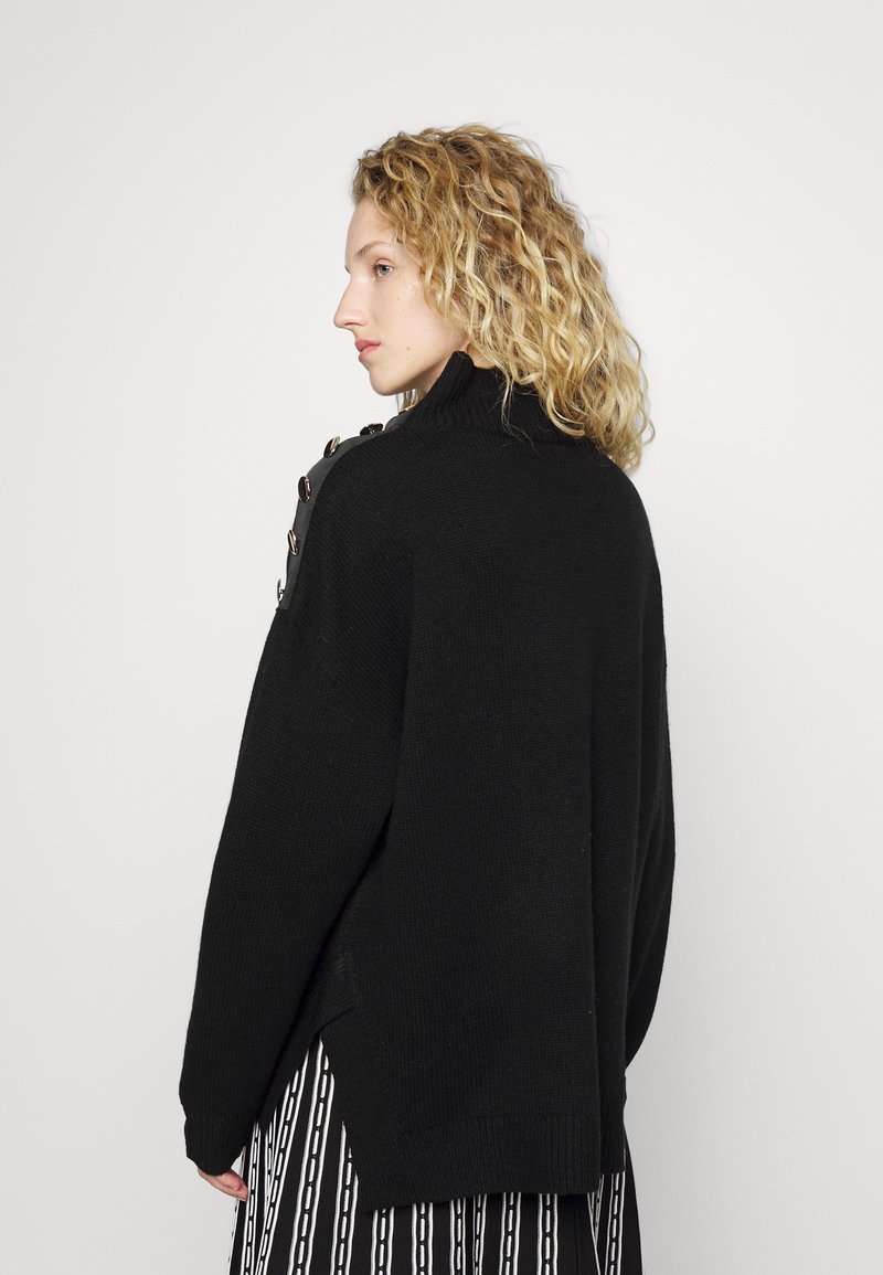 Damen Bekleidung | Claudie Pierlot MALO Strickpullover noir/schwarz - OP48053 Damen Bekleidung | Claudie Pierlot MALO Strickpullover noir/schwarz - OP48053