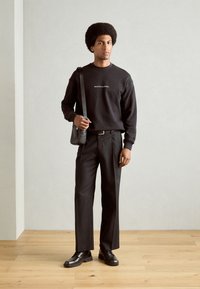 Scotch & Soda CORE LOGO FRONT CHEST - Felpa - black