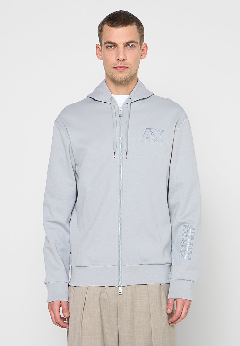 Armani Exchange Sweater met rits lichtgroen Armani Exchange Sweater met rits lichtgroen
