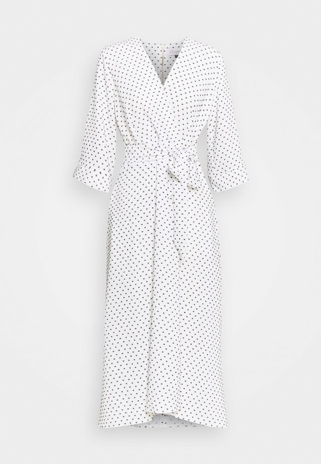 CLOSET HIGH LOW WRAP DRESS - Hverdagskjoler - white