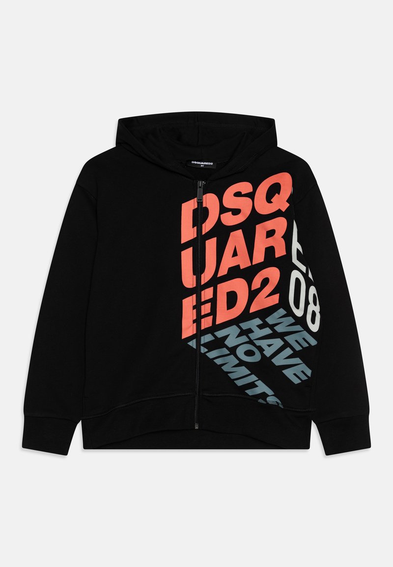 Dsquared2 Sweater met rits zwart