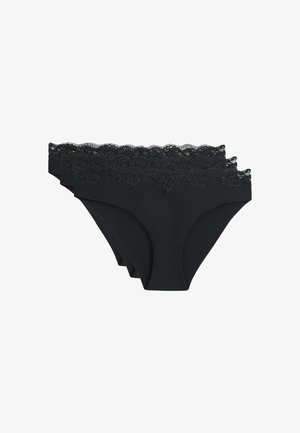 OYSHO, 3 PACK - Nohavičky/Slipy - black