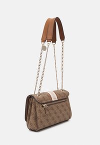 Guess NOELLE CONVERTIBLE XBODY FLAP - Borsa a tracolla - latte