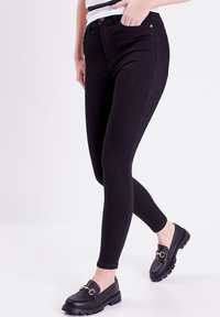 Cache Cache MIT HOHER TAILLE - Jeans Skinny Fit - denim noir