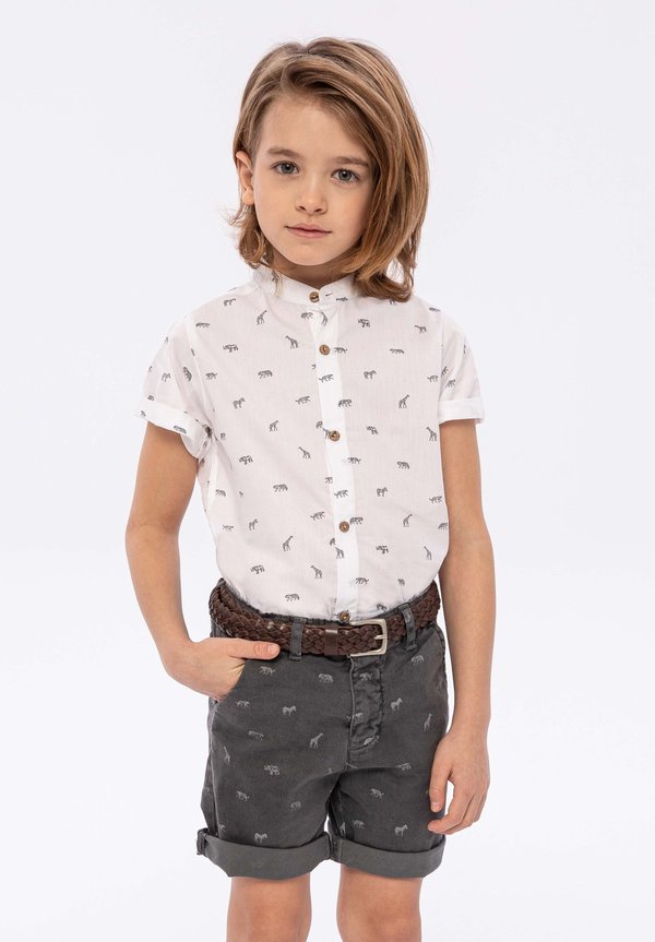 SHORT LEG WITH PRINT - Jeans Shorts