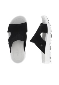 Rieker Sport Mules - schwarz