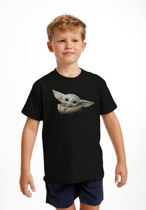 Henry Tiger, STAR WARS THE CHILD FACE - T-shirt con stampa - black